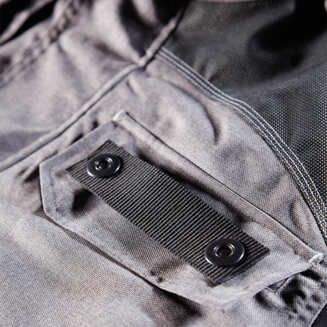 PARKA DE TRAVAIL GUILLAUMET GRIS CHINÉ / NOIR - NORTH WAYS