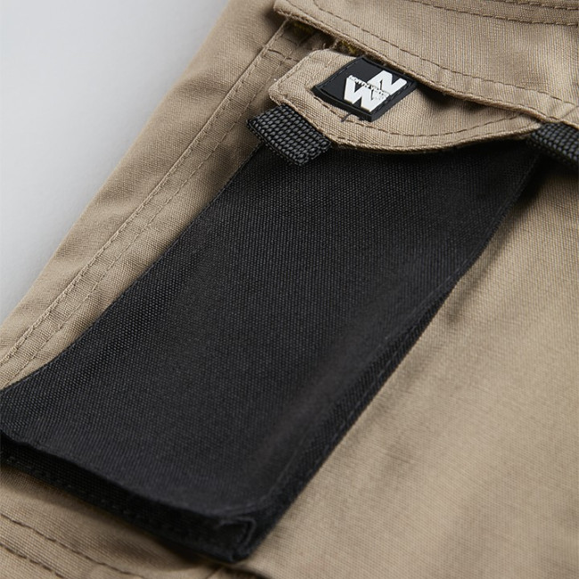 ARBEITSSHORTS HUGUES BEIGE / SCHWARZ - NORTH WAYS