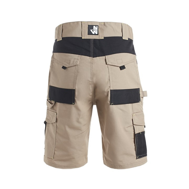 WERKSHORTS HUGUES BEIGE / ZWART - NORTH WAYS