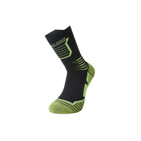 CHAUSSETTES AGASSY NOIR / VERT - NORTH WAYS