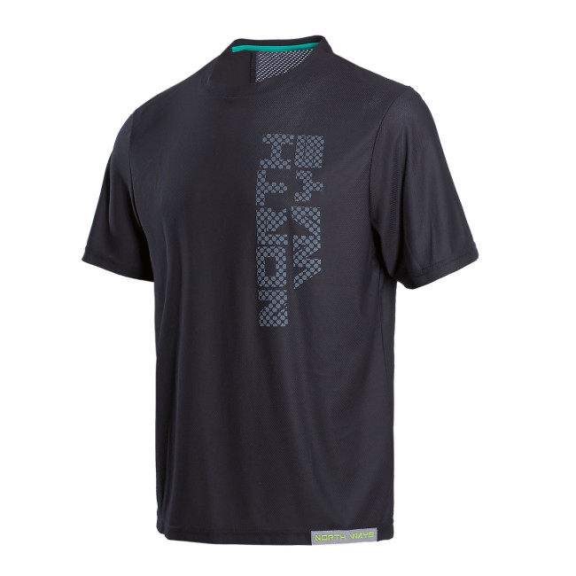 KURZARM-ARBEITS-T-SHIRT NITCH SCHWARZ - NORTH WAYS