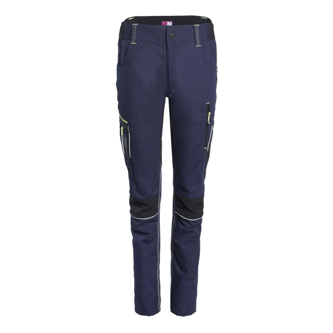 PANTALON DE TRAVAIL LUCIE MARINE / NOIR - NORTH WAYS