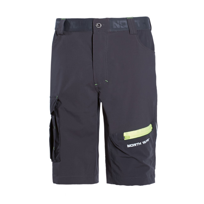 ARBEITSSHORTS HORN GRAU / GRÜN - NORTH WAYS