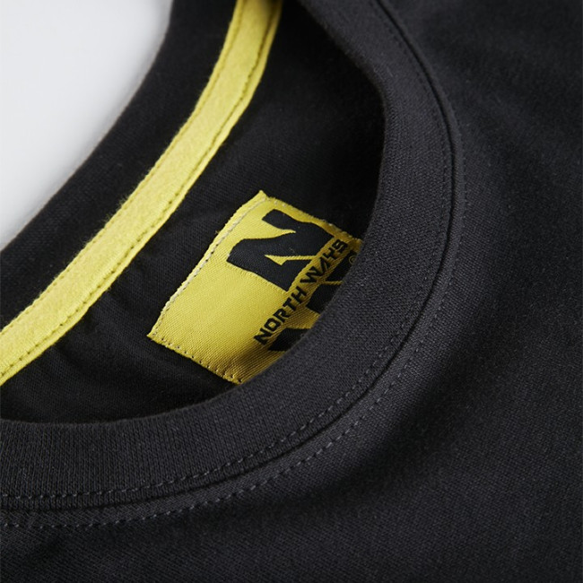 T-SHIRT MANCHES COURTES DE TRAVAIL RACING GRIS / NOIR - NORTH WAYS