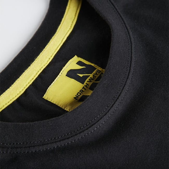 T-SHIRT MANCHES COURTES DE TRAVAIL RACING GRIS / NOIR - NORTH WAYS