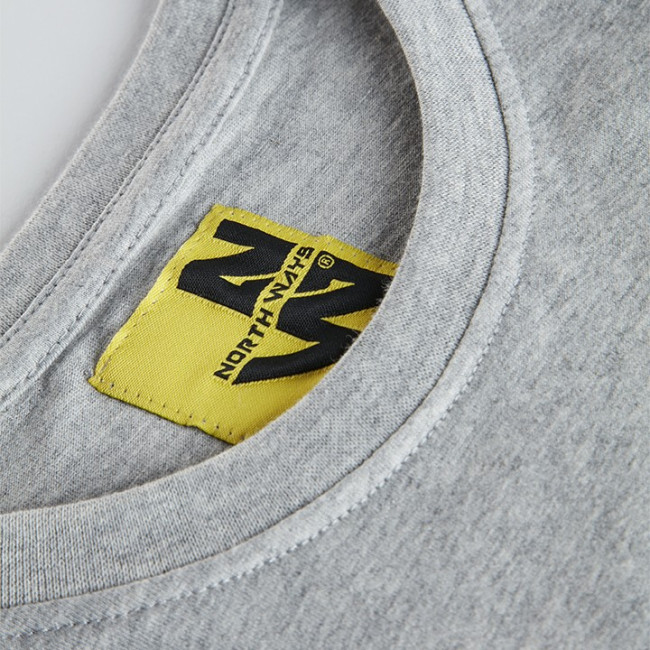 T-SHIRT MANCHES COURTES DE TRAVAIL RACING GRIS / NOIR - NORTH WAYS