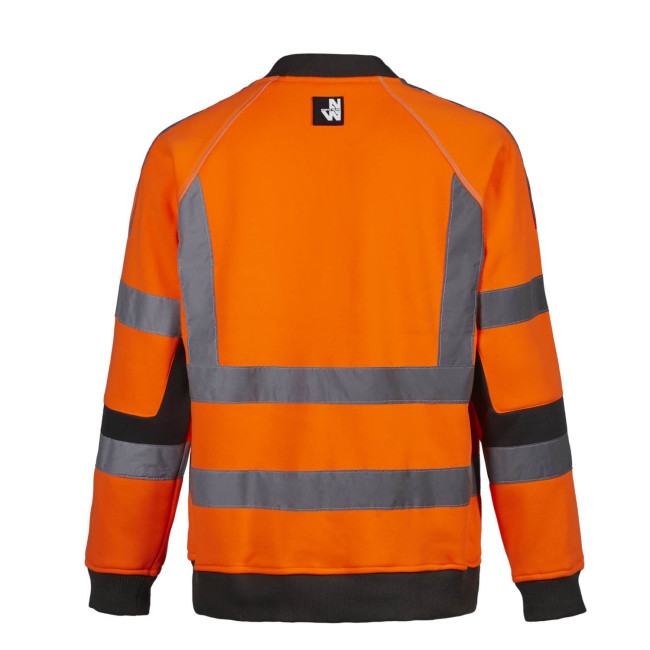 SWEAT HV DE TRAVAIL NEON ORANGE FLUO - NORTH WAYS
