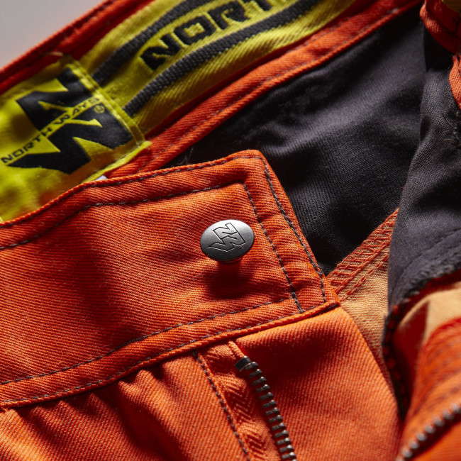 HV WERKBERMUDA ALDRIN ORANJE FLUO - NORTH WAYS
