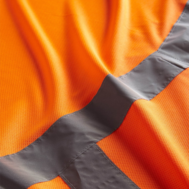 T-SHIRT MANCHES COURTES HV DE TRAVA ARMSTRONG ORANGE FLUO - NORTH WAYS