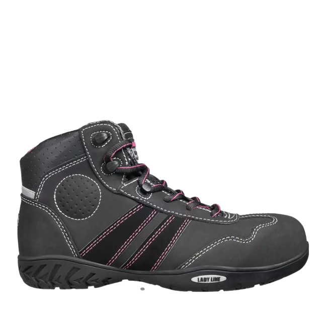 Damen Sicherheitsstiefel S3 ISIS Schwarz - Safety Jogger Industrial