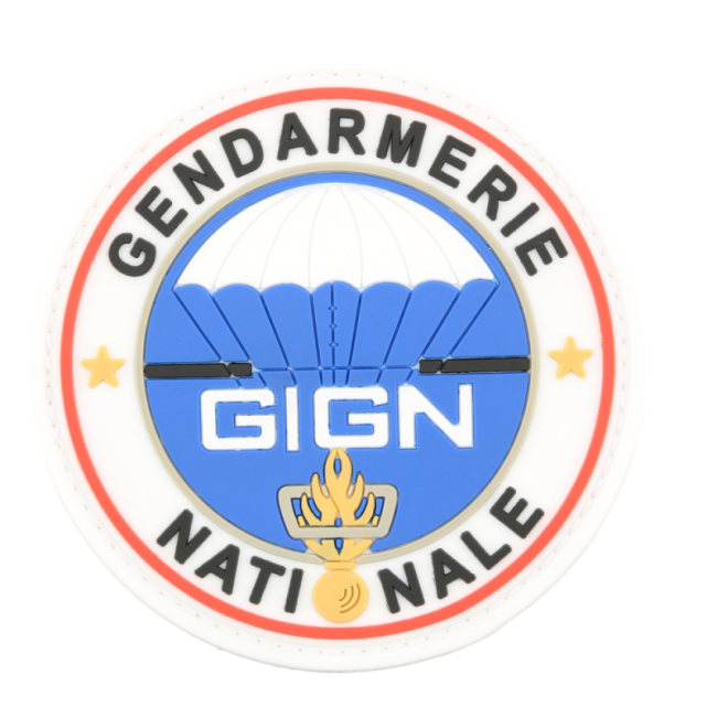 Ecusson PVC GD GIGN Rond