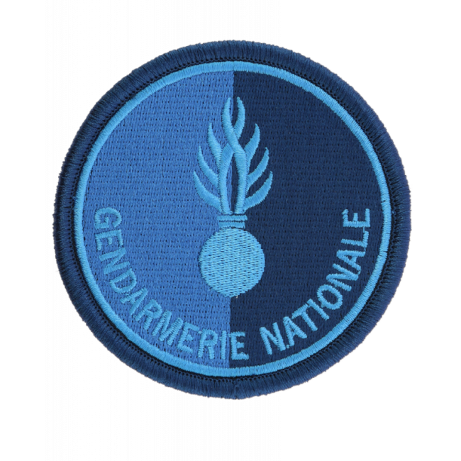 Emblemat Żandarmeria Narodowa nieautoryzowany niska widoczność Niebieski