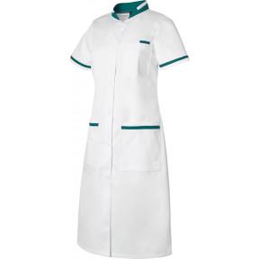 BLOUSE FEMME ANGELINA BLANC/VERT OPALE - HASSON
