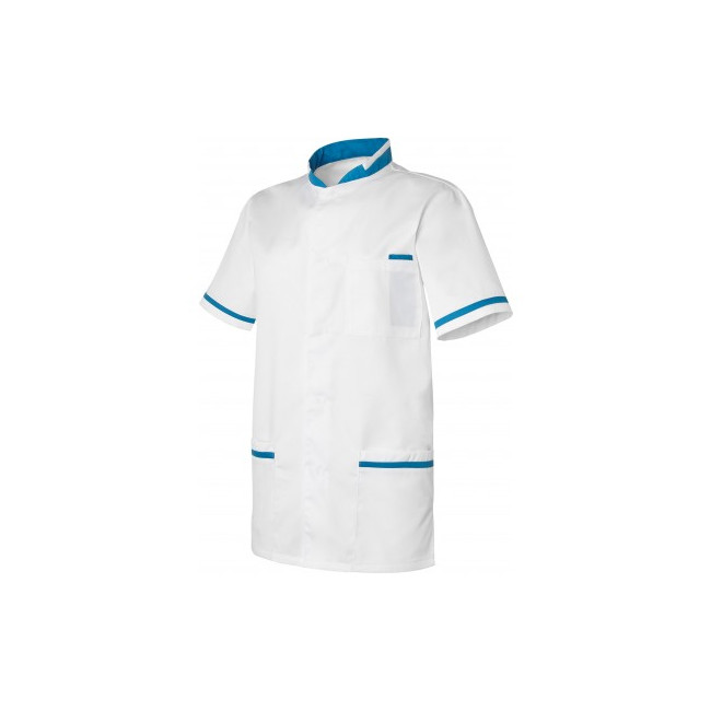 TUNIQUE HOMME ANGE BLANC/BLEU HOPITAL - HASSON