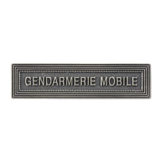 Agrafe ordonnance GENDARMERIE MOBILE