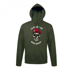 Grünes Para Sweatshirt - Der Teufel lacht mit uns