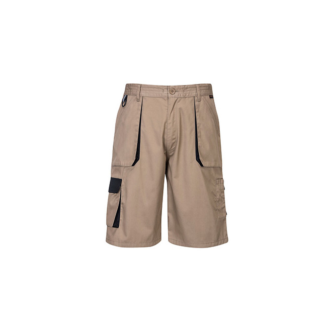 Bermuda Texo Contrast Khaki - Portwest