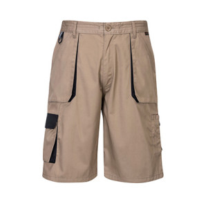 Bermudy Texo Contrast Khaki - Portwest