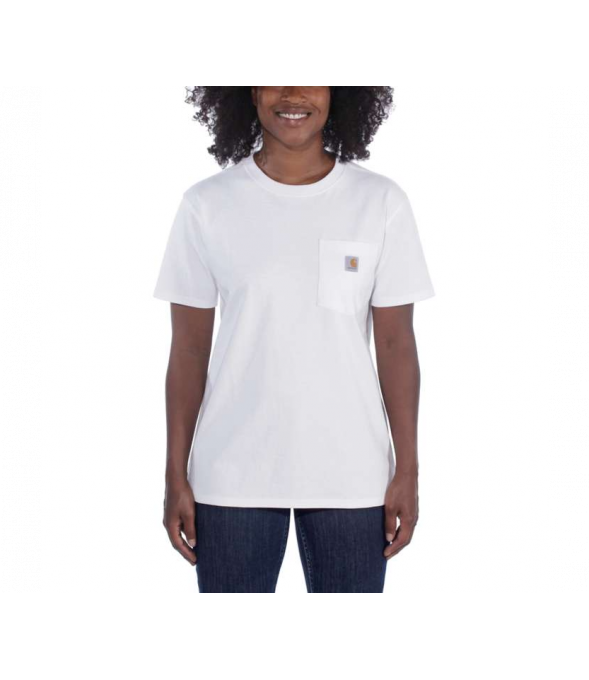 Le T-Shirt Workwear À Pochette Blanc