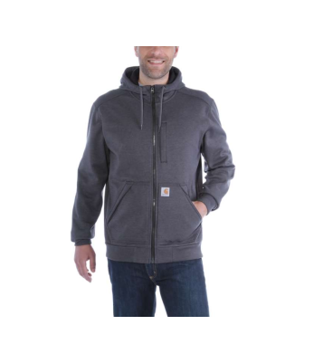 WIND FIGHTER HOODED SWEAT 101759 026-CARBON HEATHER