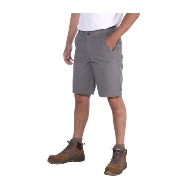 STEEL RF RELAXED FIT UTILITY WORK SHORT 104352 STL-STEEL 