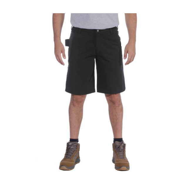 STEEL RF RELAXED FIT UTILITY WORK SHORT 104352 N04-BLACK