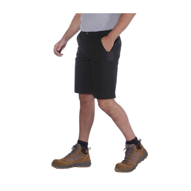 STEEL RF RELAXED FIT UTILITY WORK SHORT 104352 N04-BLACK