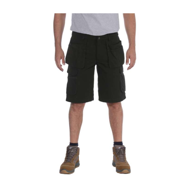 STEEL MULTIPOCKET SHORT 104201 BLK-ZWART