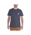 Tee-shirt Force avec poche Gris Carbone - CARHARTT