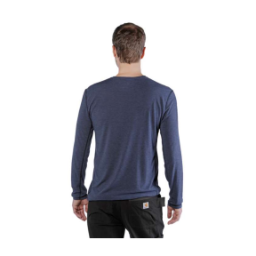 FORCE EXTREMES T-SHIRT LANGARM 102998 981-NAVY MELIERT