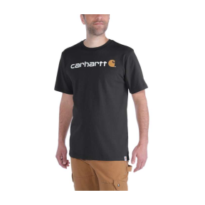 CORE LOGO T-SHIRT S-S 103361 001-BLK-BLACK