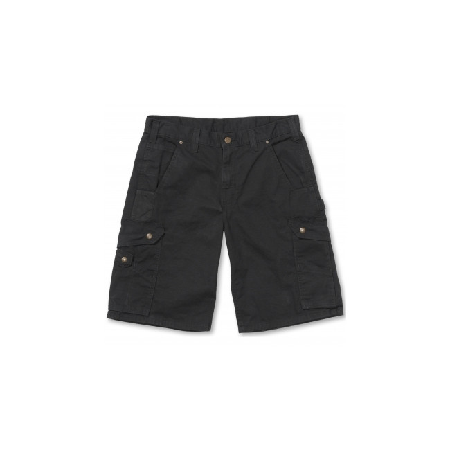 Ripstop Cargo werkshort zwart - CARHARTT