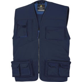 ARBEITSHEMD MACH2 AUS POLYESTER / BAUMWOLLE MARINE - DELTA PLUS