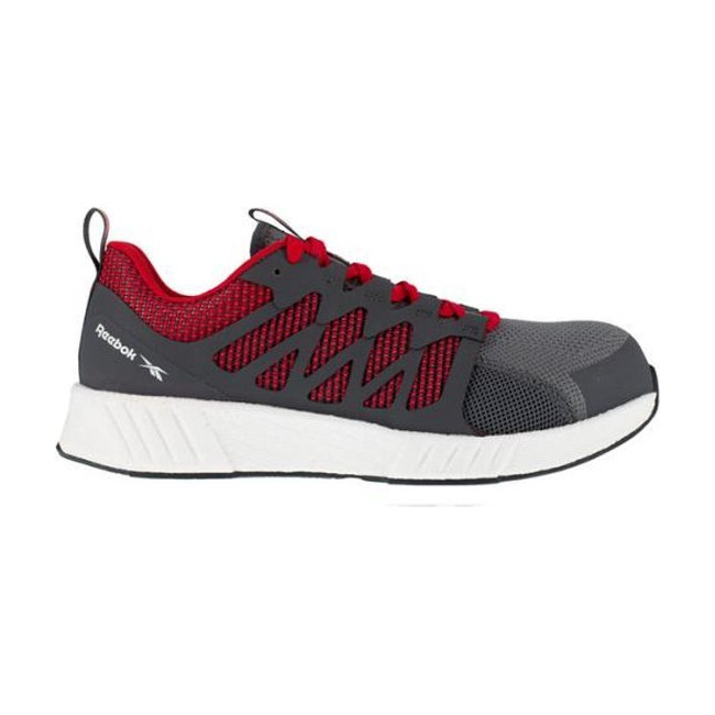 Chaussures de sport OX IB1070S1P rouge/grise/blanche - REEBOK