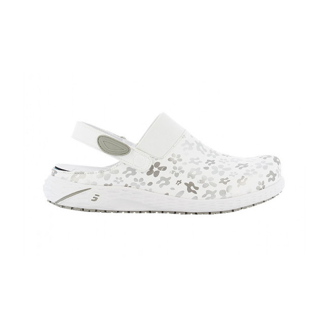 Sabot de sécurité DANY Fleurs grises - Safety Jogger Professional