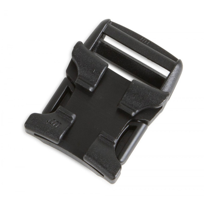 Zijgesp 25 mm voor MOLLE systeem Zwart - Tasmanian Tiger