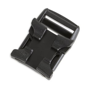 Seitliche Schnalle 25 mm für MOLLE-System Schwarz - Tasmanian Tiger