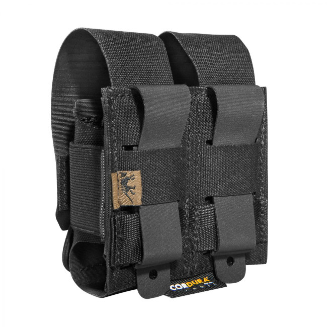TT 2 SGL FLASHBANG POUCH - UCHWYT NA GRANATY PODWÓJNY - 12X4,5X4CM - CZARNY