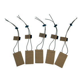 Set de 5 fermetures élastiques pour porte chargeurs Coyote - Tasmanian tiger