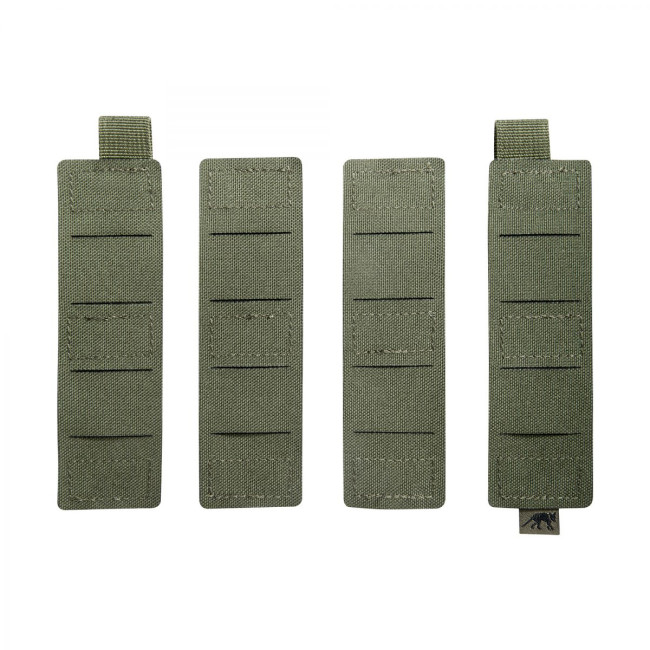 Lot de 4 adaptateurs Molle/Velcro Olive - Tasmanian Tiger
