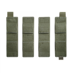 Set van 4 Molle/Velcro adapters Olijf - Tasmanian Tiger
