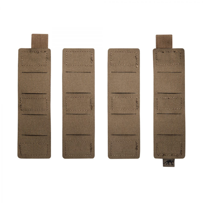 Set van 4 Molle/Velcro adapters Coyote - Tasmanian Tiger