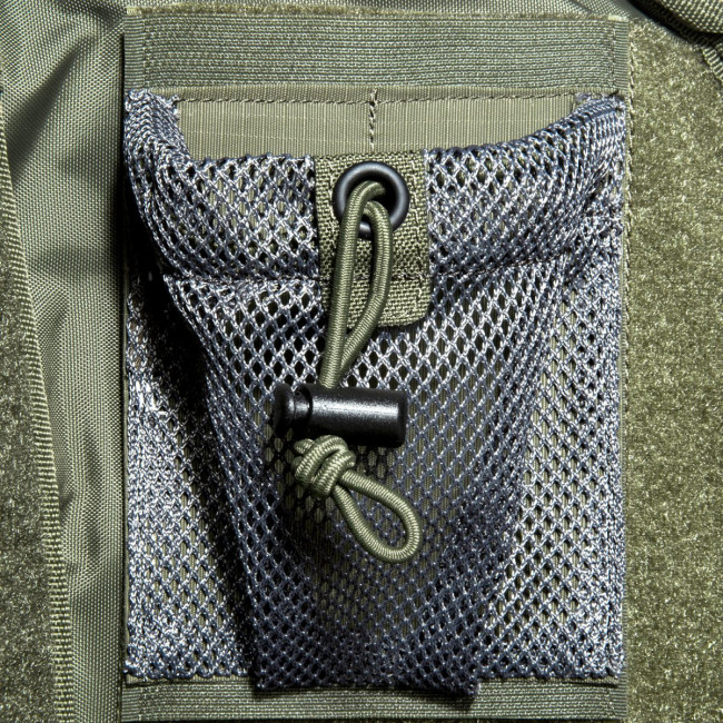 TT MODULAR COLLECTOR S VELCRO - POCHE FILET - 12X10X1CM - OLIVE