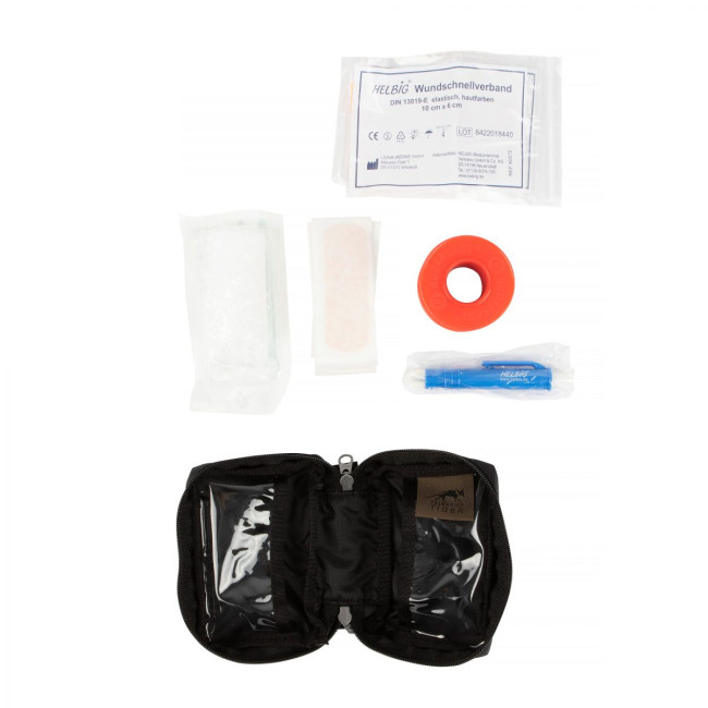 TT FIRST AID MINI - TROUSSE MEDIC REMPLIE - 10X7X4CM - NOIR