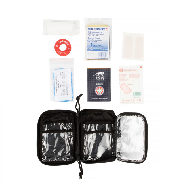 TT FIRST AID BASIC - TROUSSE DE PREMIER SECOURS - REMPLIE - NOIR