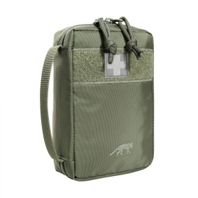 TT FIRST AID BASIC - GEFÜLLTER MEDIZINISCHER KOFFER - 18X12,5X5,5CM - OLIVGRÜN