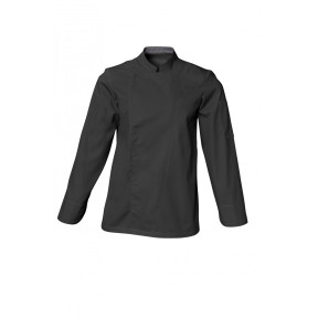 Veste de cuisine manches longues COOKIE Noir - SNV