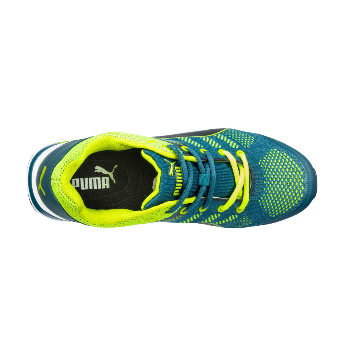 Zapatos de seguridad Elevate Knit low S1P Verde Puma