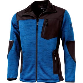 Softshell-Jacke Maxwell Blau/Schwarz - Albatros