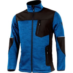 Softshell-Jacke Maxwell Blau/Schwarz - Albatros